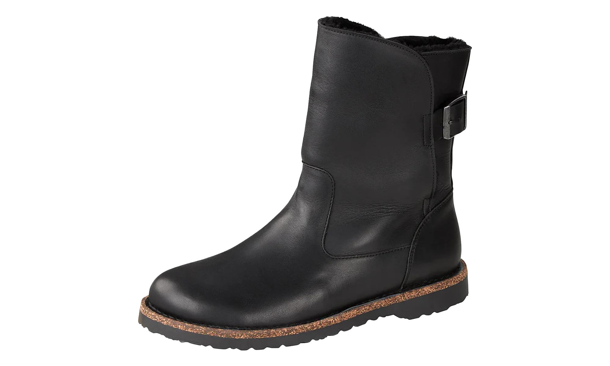 Uppsala Shearling Leather "Black" 1025583