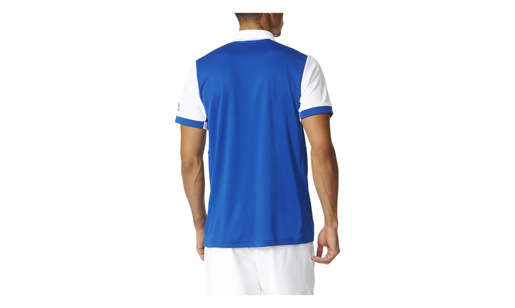 T16 CC Team Tennis Polo "Blue / White" AO3593