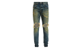 DROPPED FIT JEANS - MID RISE WITH TAPELEG "Indigo" P002 MID 34