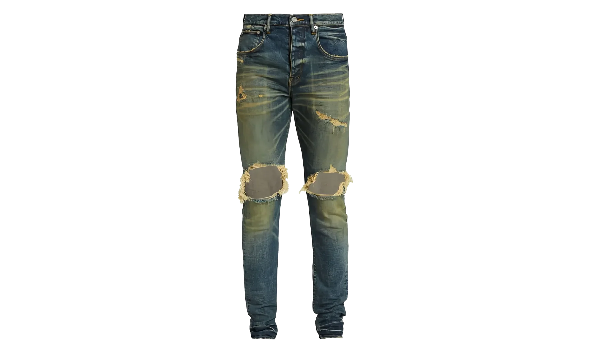 DROPPED FIT JEANS - MID RISE WITH TAPELEG "Indigo" P002 MID 34