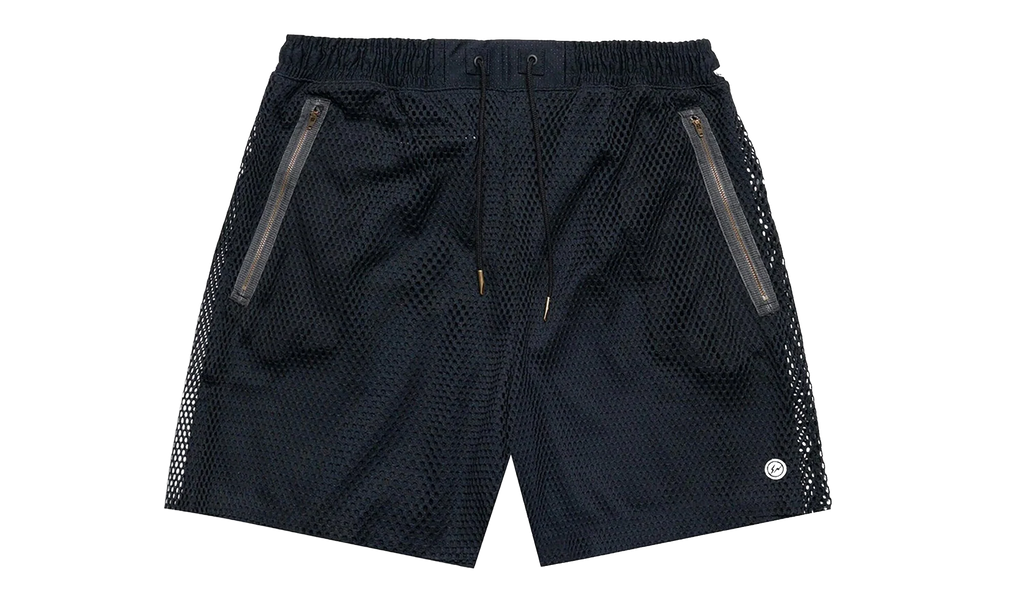 UNION x FRAGMENT SHORTS "BLACK / IVORY" IM6553 010