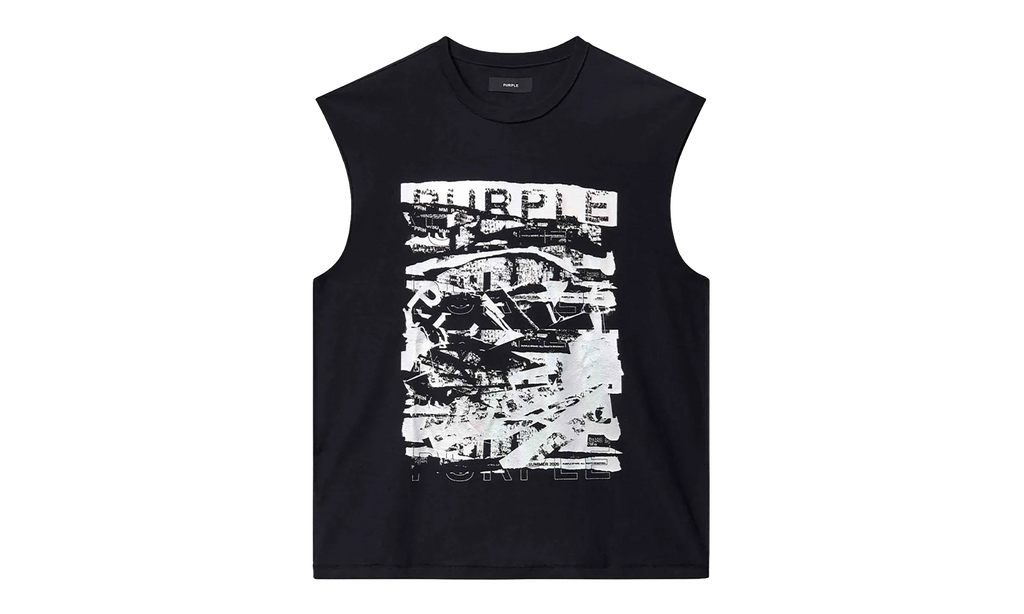 Foil Textured SL Tee "Black" P103 TBIF226