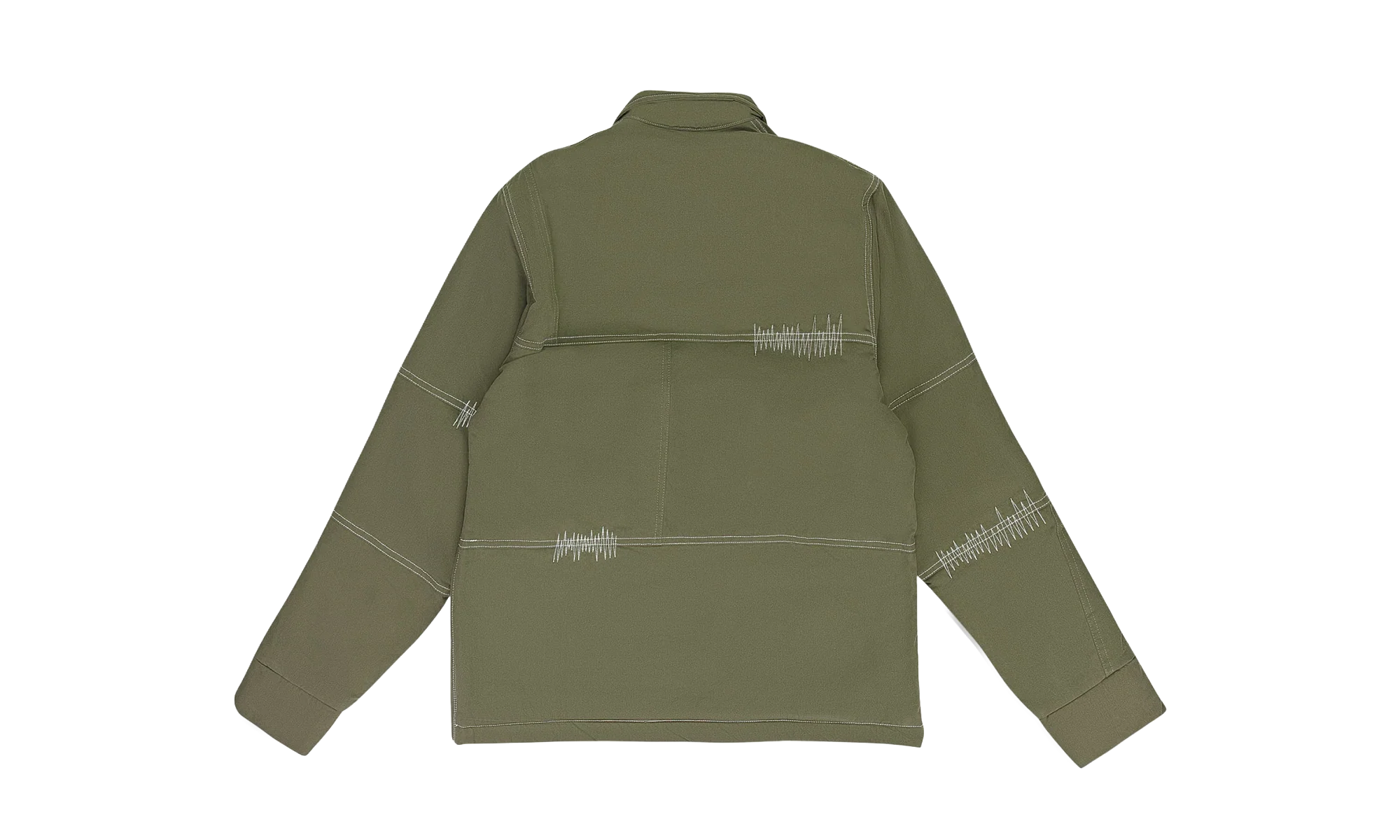OVERSIZED RUGBY BUTTON-DOWN SHIRT "Green" 1111270011