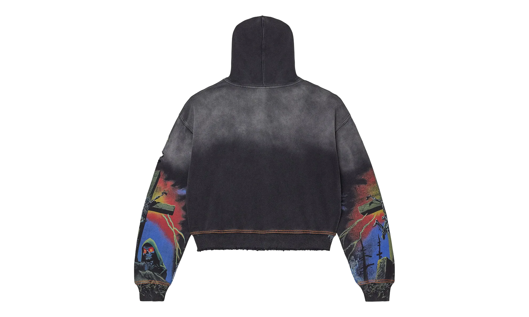Damned Big Zip Up Hoodie "Black" VALE 11 007 VFDBZUB BK