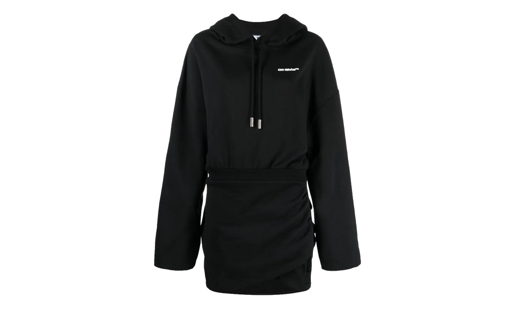 For All Hooded Sweatdress WMNS "Black" OWDB423C99JER0011001