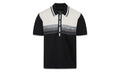 Ma Striped Polo "BLACK" AMKNPO1075