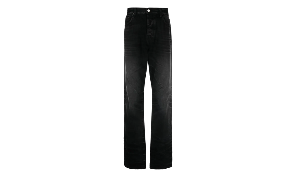 Stack Straight Jeans "Faded Black" AW23MDF001 518