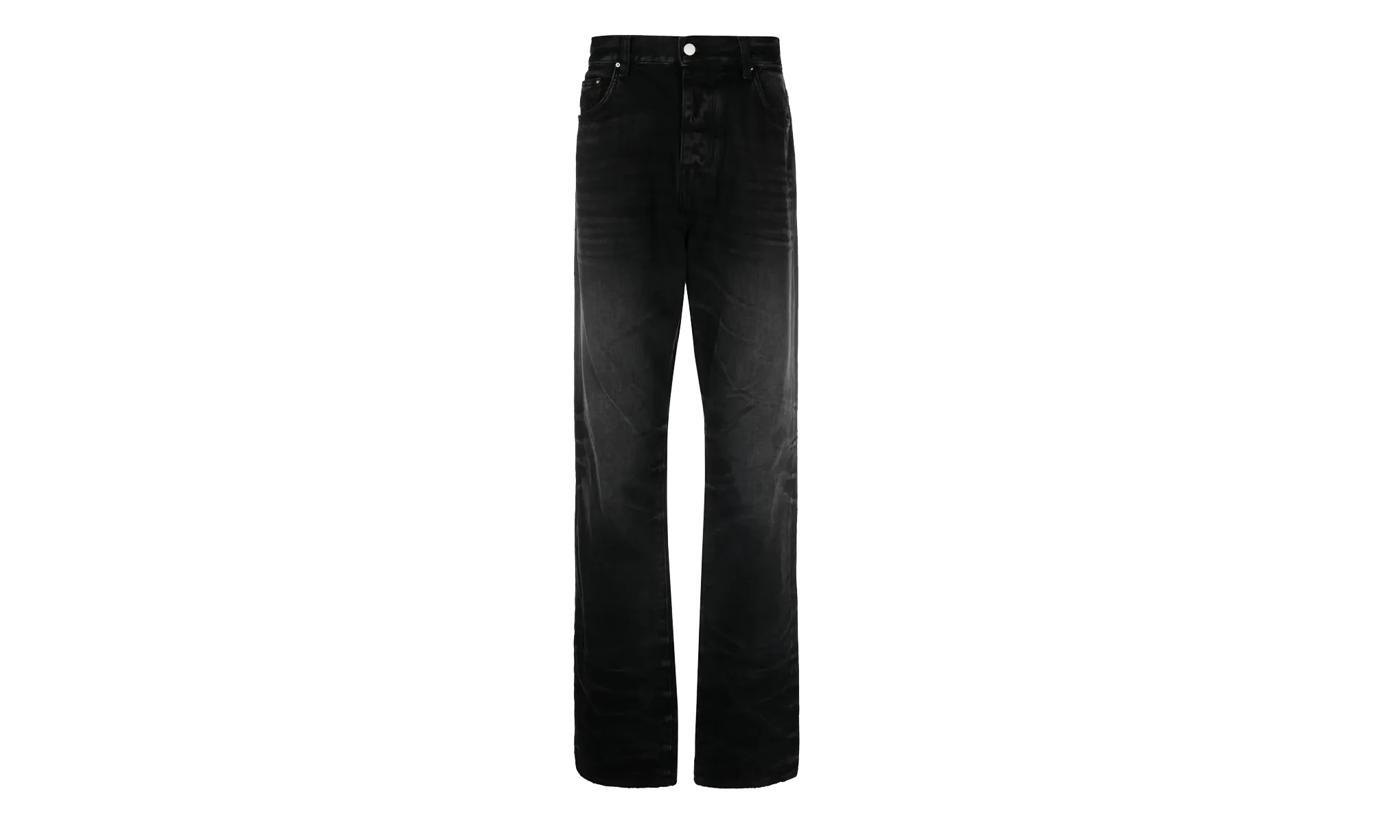 Stack Straight Jeans "Faded Black" AW23MDF001 518