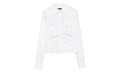 Ruched Shirt WMNS "White" 850785 TSM19 9000