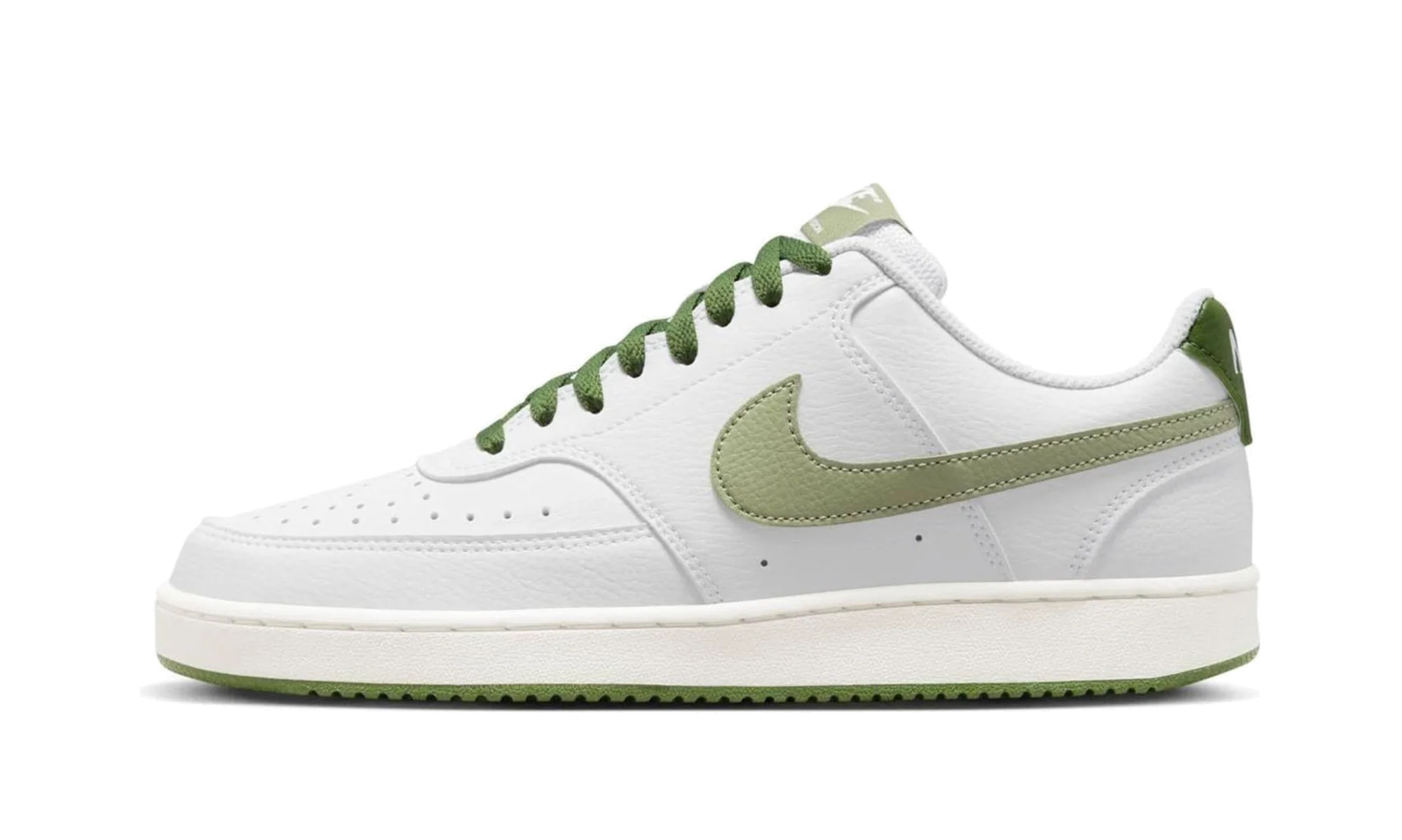 Court Vision Low "White / Oil Green" FJ5480 100
