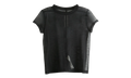 Cropped Level T-Shirt WMNS "Black" RP01F6235 JWR 09