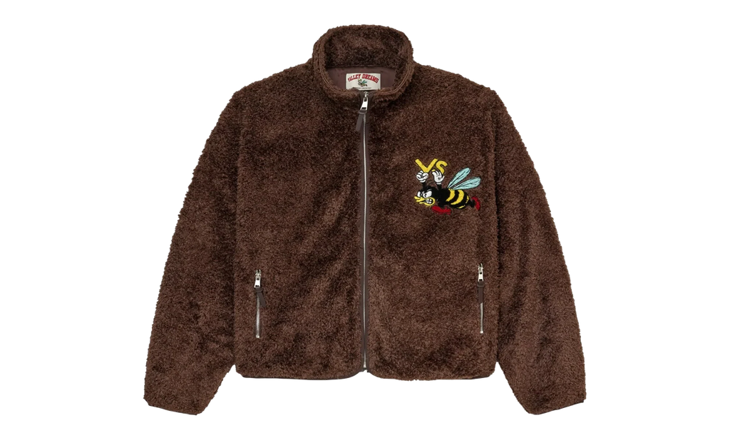 Lenny Fleece Jacket "Brown" 11451 10006VFLFB BROW