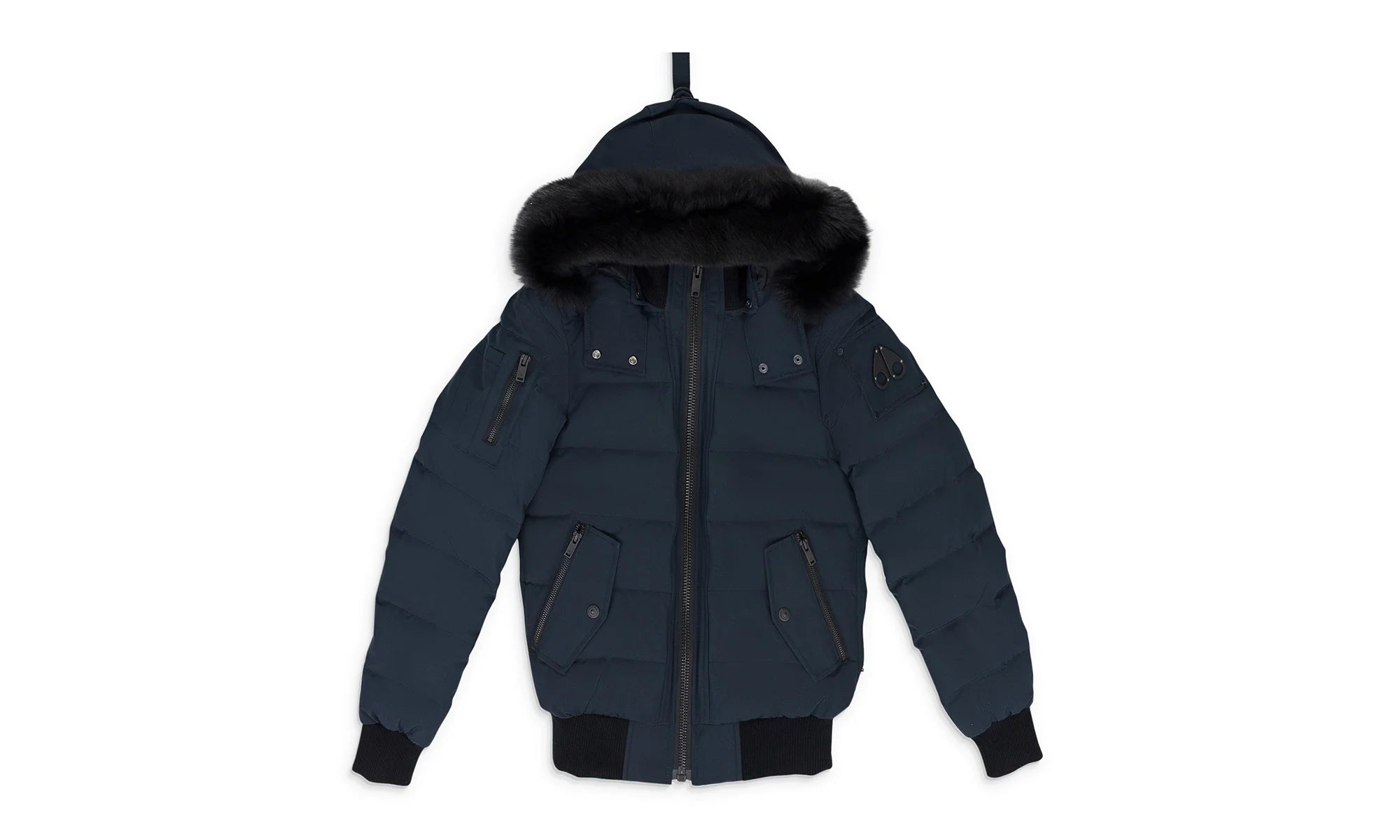 Onyx Ladriere Shearling Bomber Wmns "Navy / Black" MSK WOTW 0011