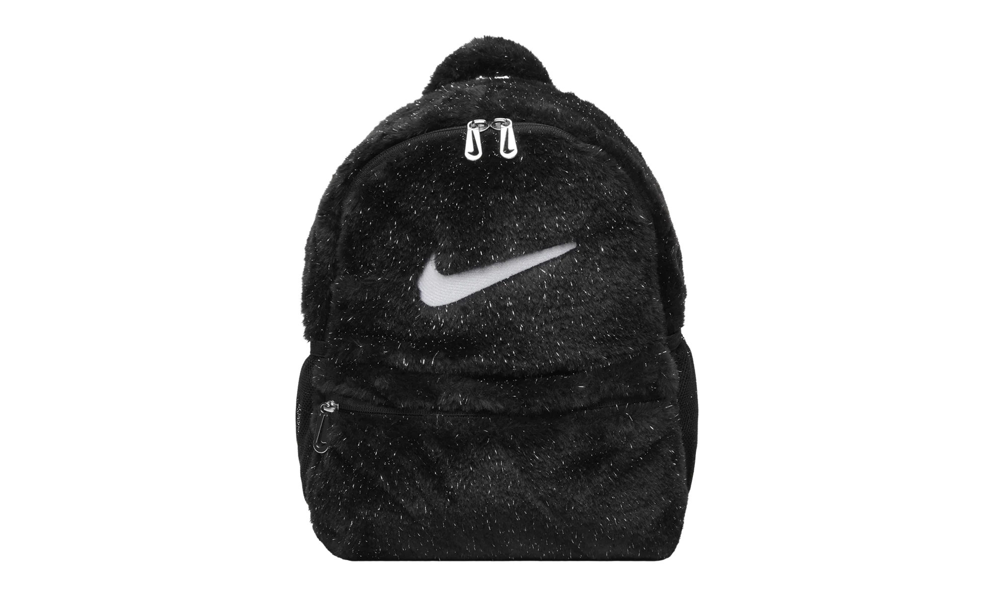 Faux Fur Backpack (11L) GS "Black / Black / White" FZ1330 010