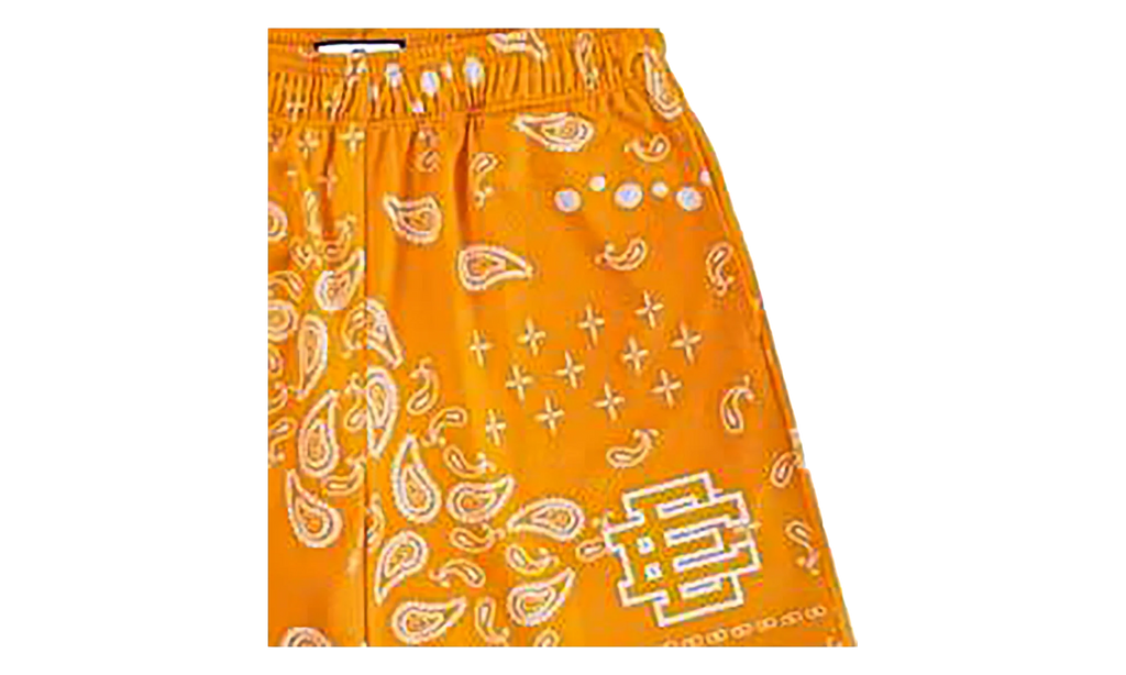 EE Basic Shorts (SS25) "Yellow Paisley" EE267