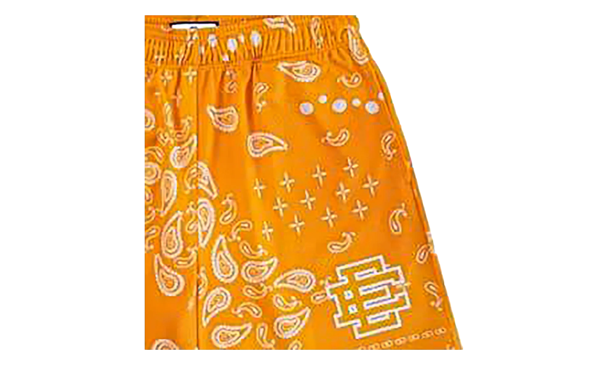 EE Basic Shorts (SS25) "Yellow Paisley" EE267