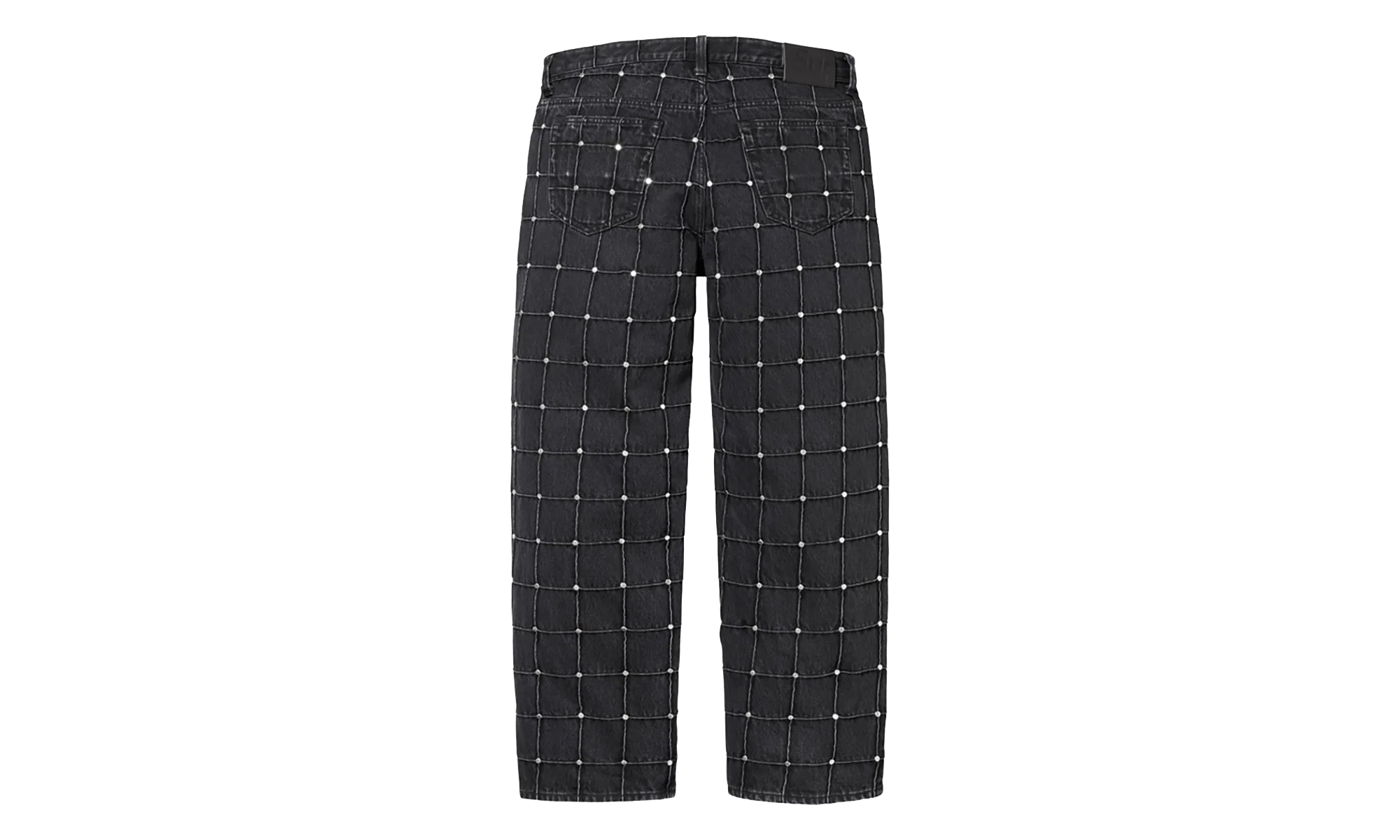 Studded Seam Loose Fit Jean "SS25 - Black" SU27217