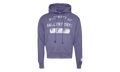 Property Print Cotton Hoodie "Purple" GD079