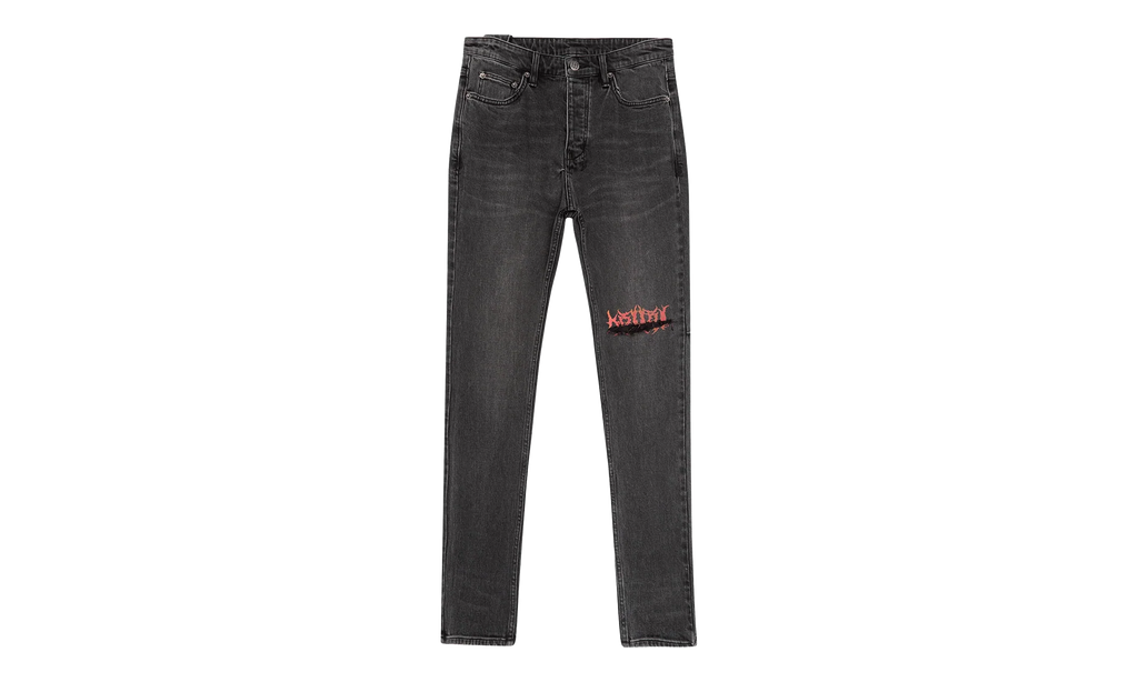Chitch Angst Sabbath Jeans "Stone Washed Black" MFA24DJ042