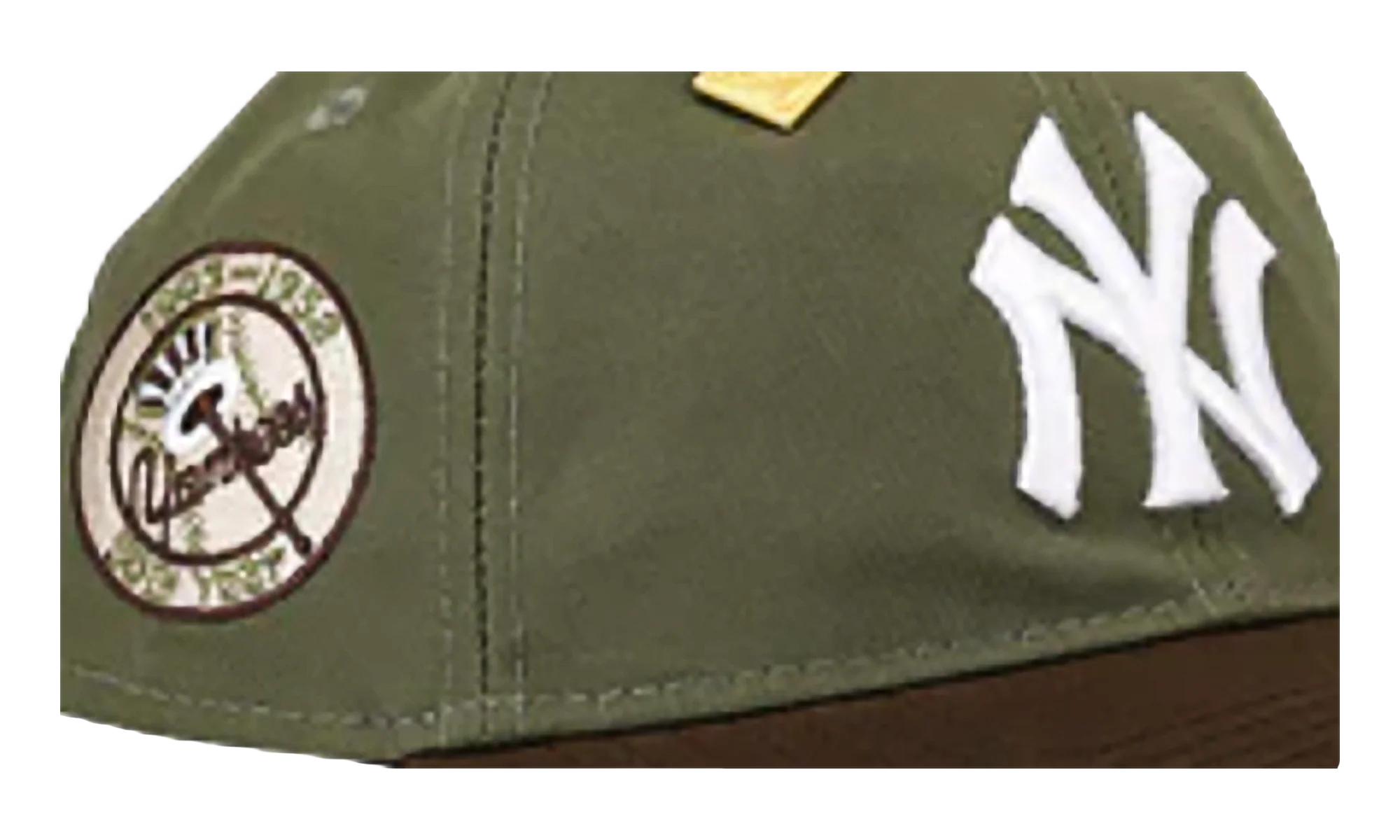 9TWENTY New York Yankees 50th Year Adjustable Hat "Olive" NE321