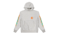 EE BASIC HOODIE "SS24 - Grey/Orange Bolt" EE501