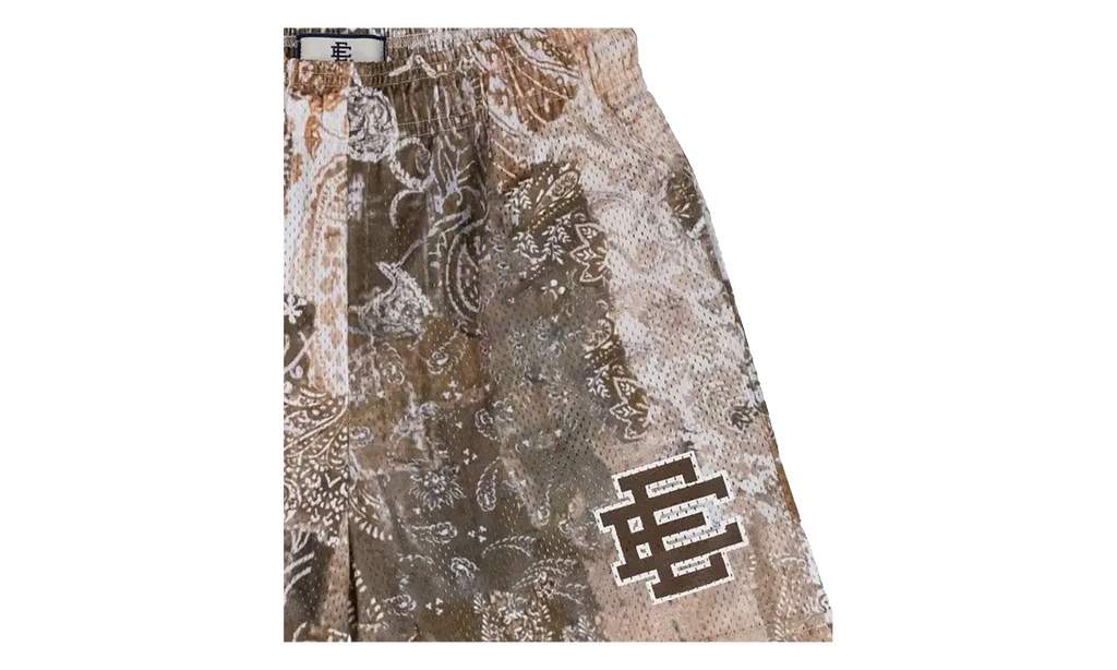 EE Basic Shorts "Brown Paisley" EE227