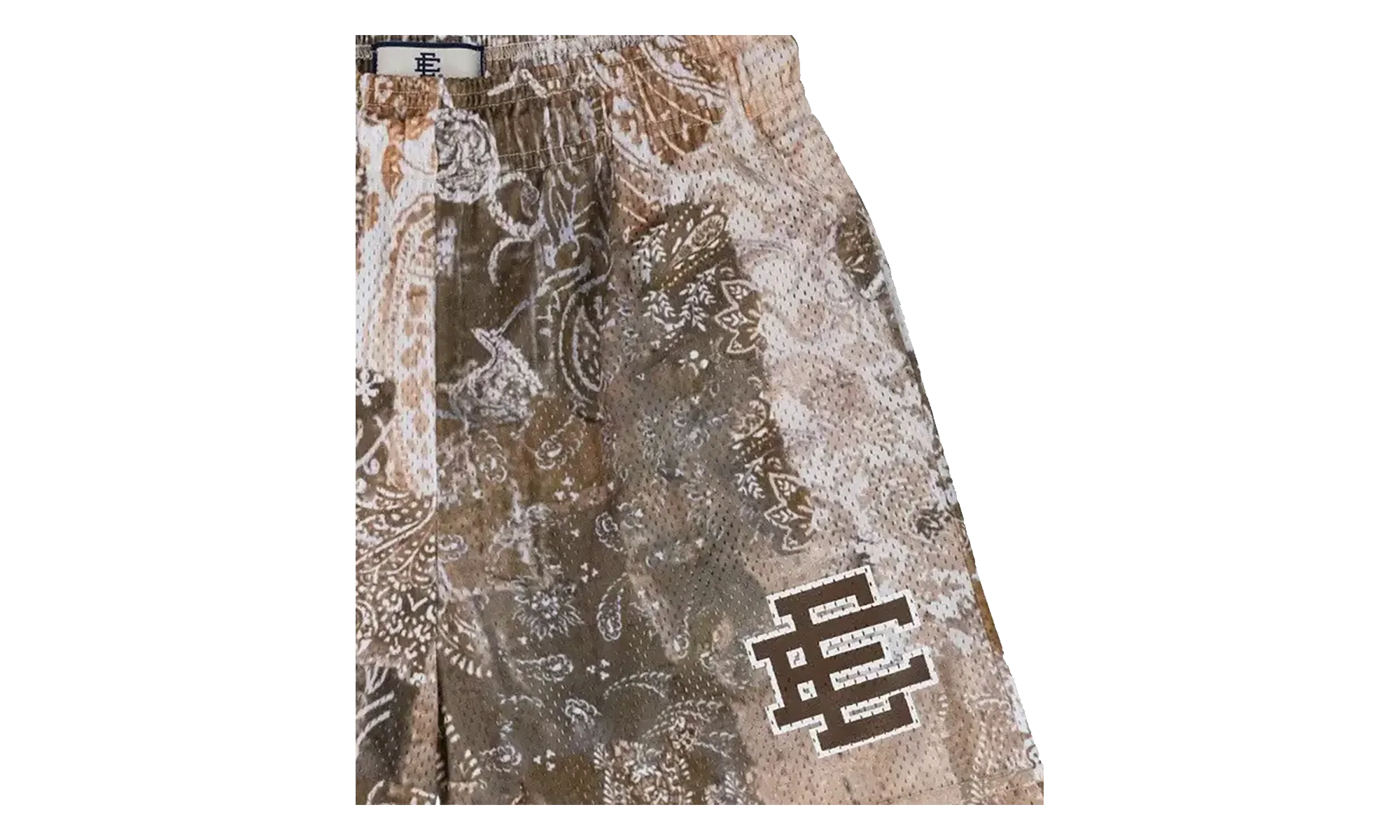 EE Basic Shorts "Brown Paisley" EE227