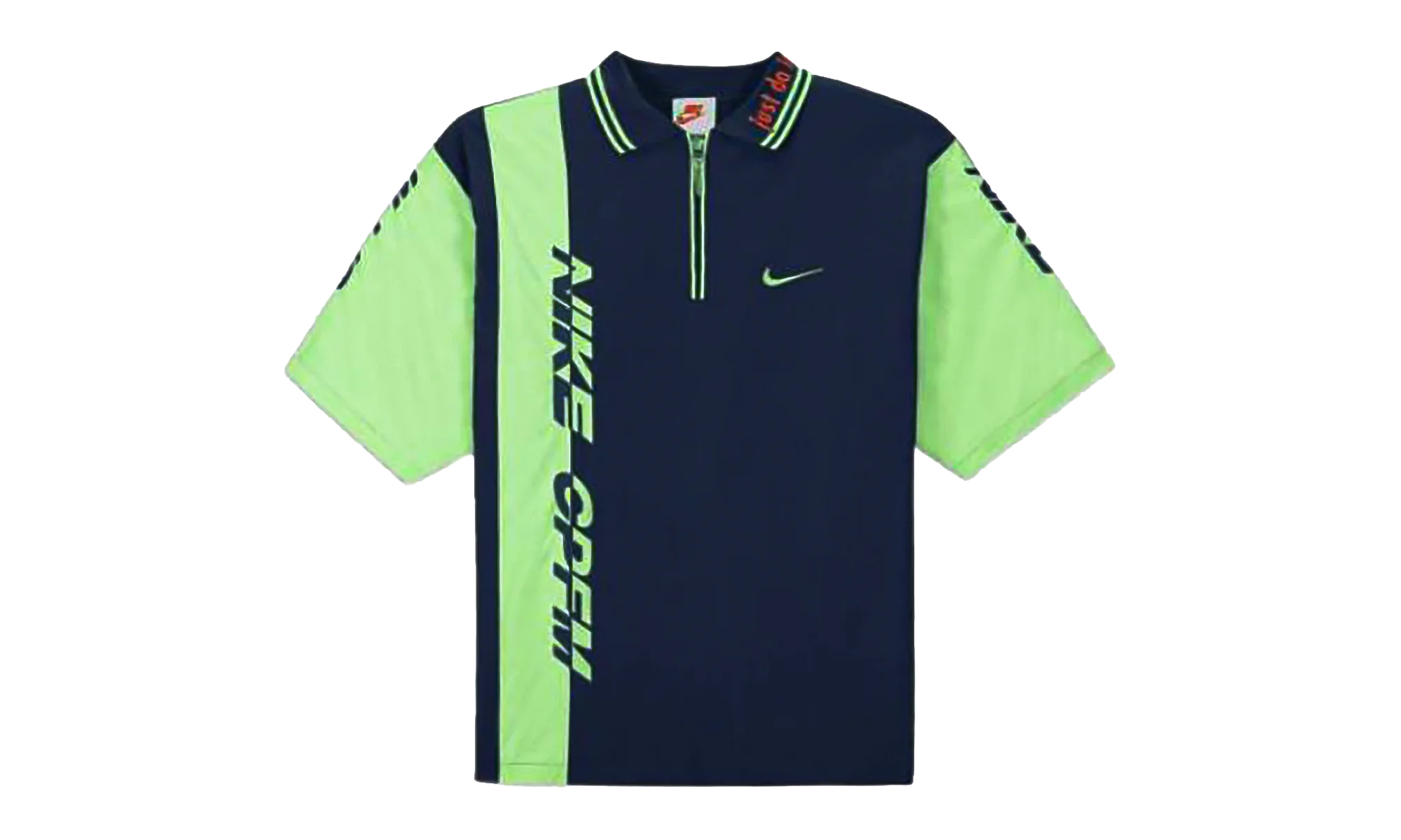 Nike x Cactus Plant Flea Market Short Sleeve Polo Shirt "Navy Green" DM4959 410