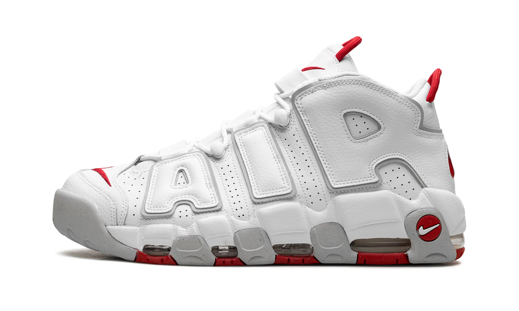 Air More Uptempo "2021 - White Varsity Red" DX8965 100