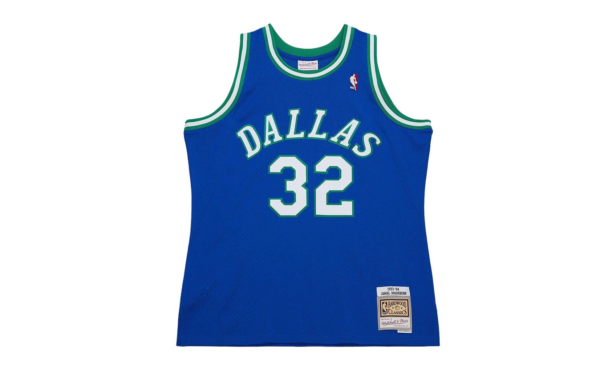 NBA Jersey "1993 Dallas Mavericks Jamal Mashburn - Royal" SMJY5704 DMA93JMBROYA