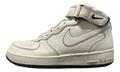 Air Force 1 Mid "White / White Black" 304096 115