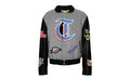 Oklahoma City Thunder Wool & Leather Old English Varsity Jacket "Gray" NBA OKL THU 103