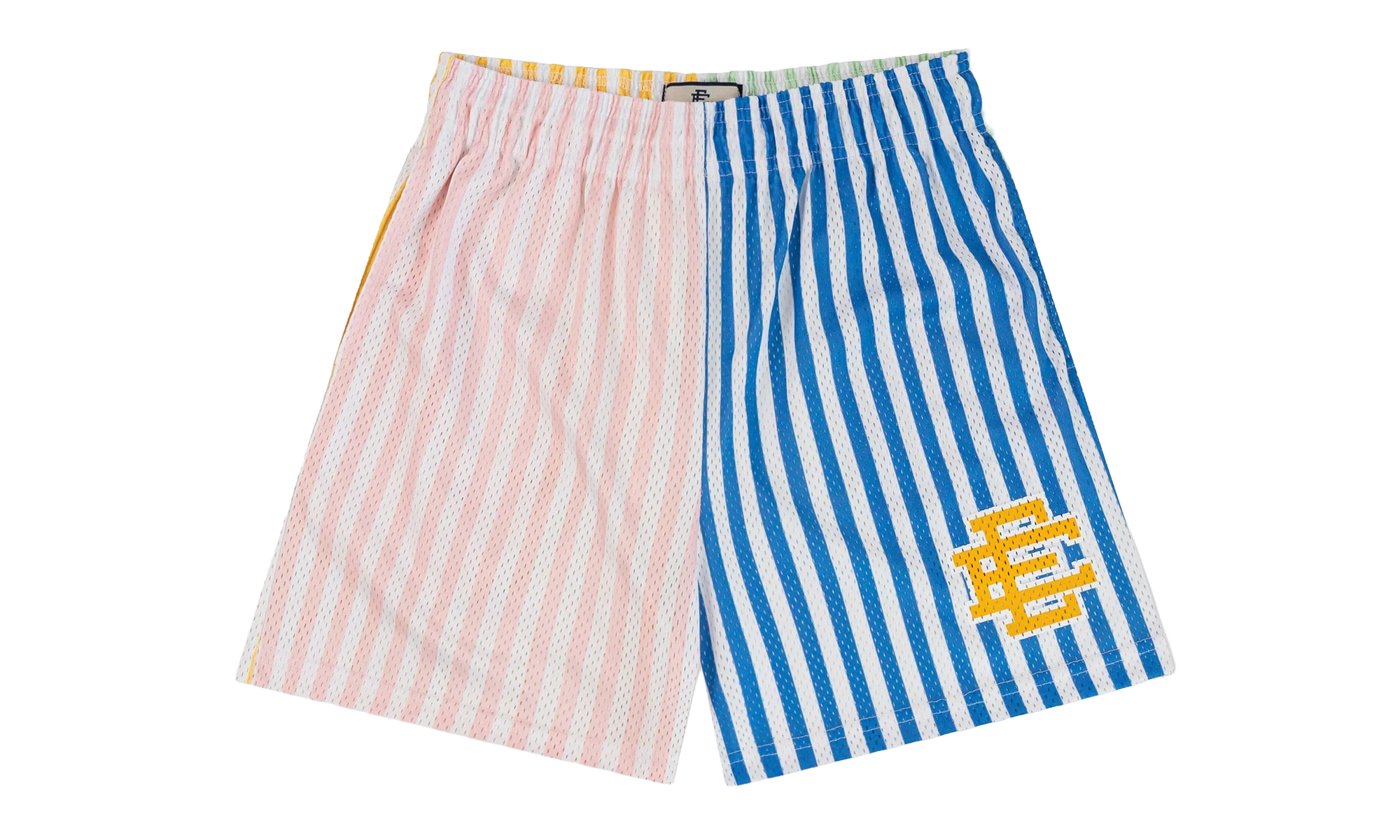 EE BASIC SHORT "Mesh Yellow/White" EE789
