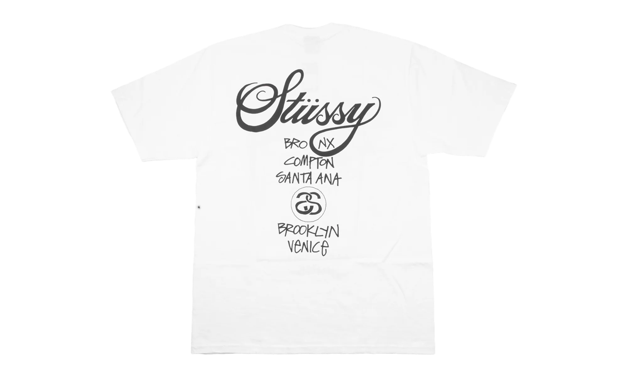 World Tour Tee "White" STUS309