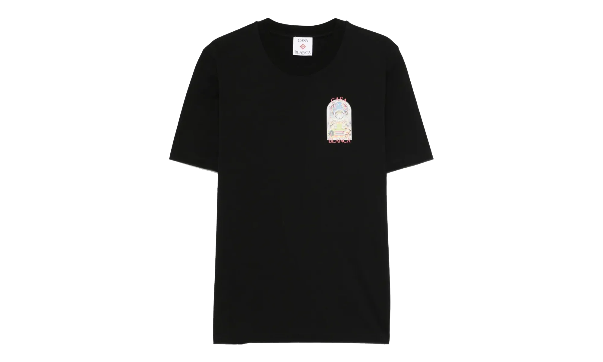 Tennis Landscape T-Shirt "Black" MSS26JTS00109