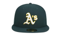 59FIFTY Athletics On Field "Green / White" 70361053