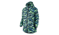 Tech Fleece Camo Windrunner Jacket WMNS "Stratus Blue / Ghost Green" 687611 482