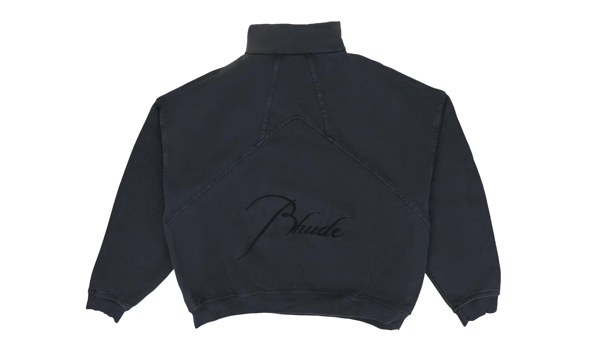 Script Logo Quarter Zip "Black" RHDMTPS0101 BLK