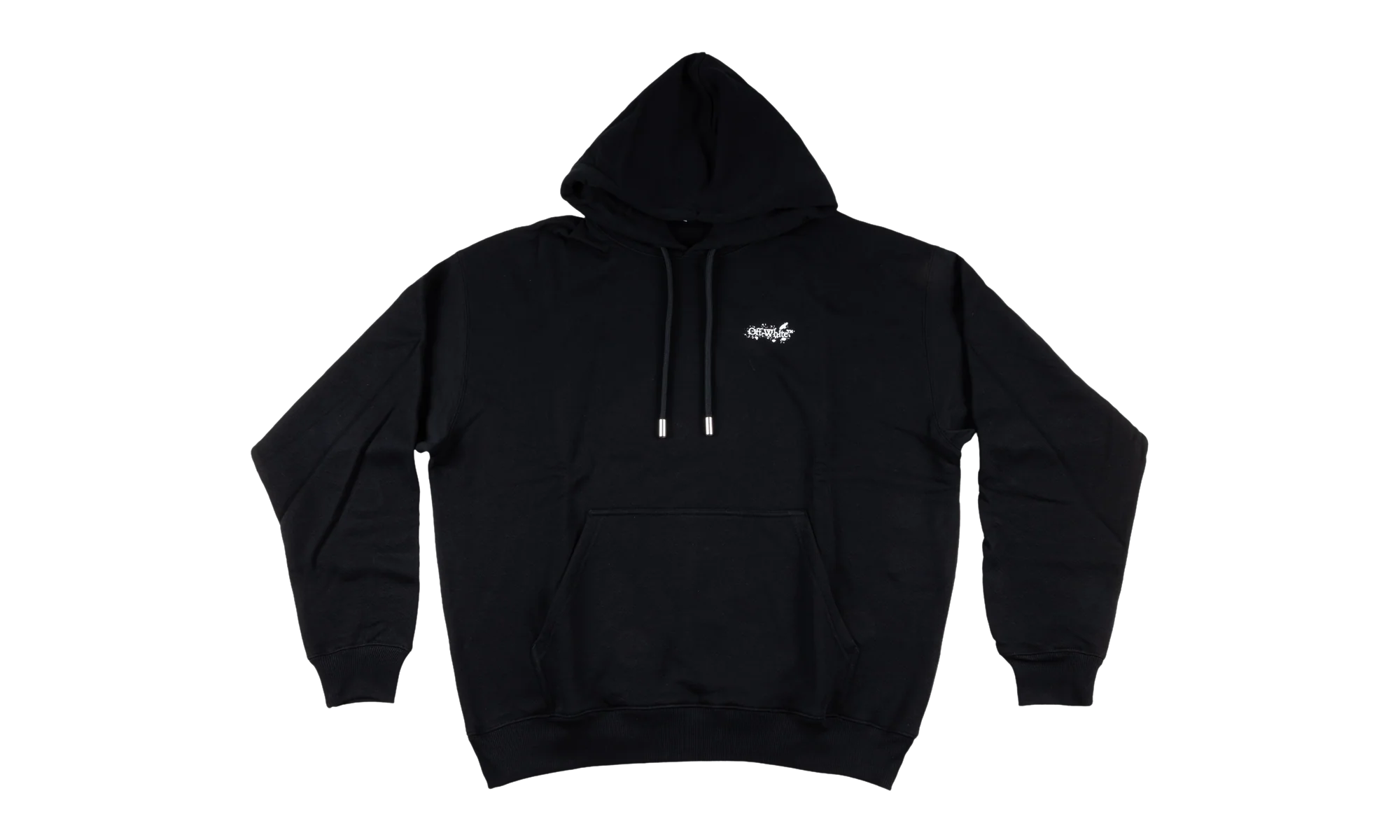 PAINT SPLATTER ARROW DIAG FRENCH TERRY HOODIE "Black" 44OWOS26K062 001