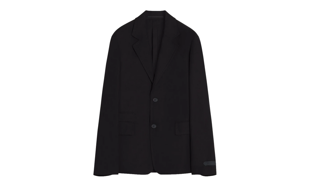 LINEN DECONSTRUCTED SINGLE-BREASTED JACKET "Black" RM JA0122 5870 P24 10