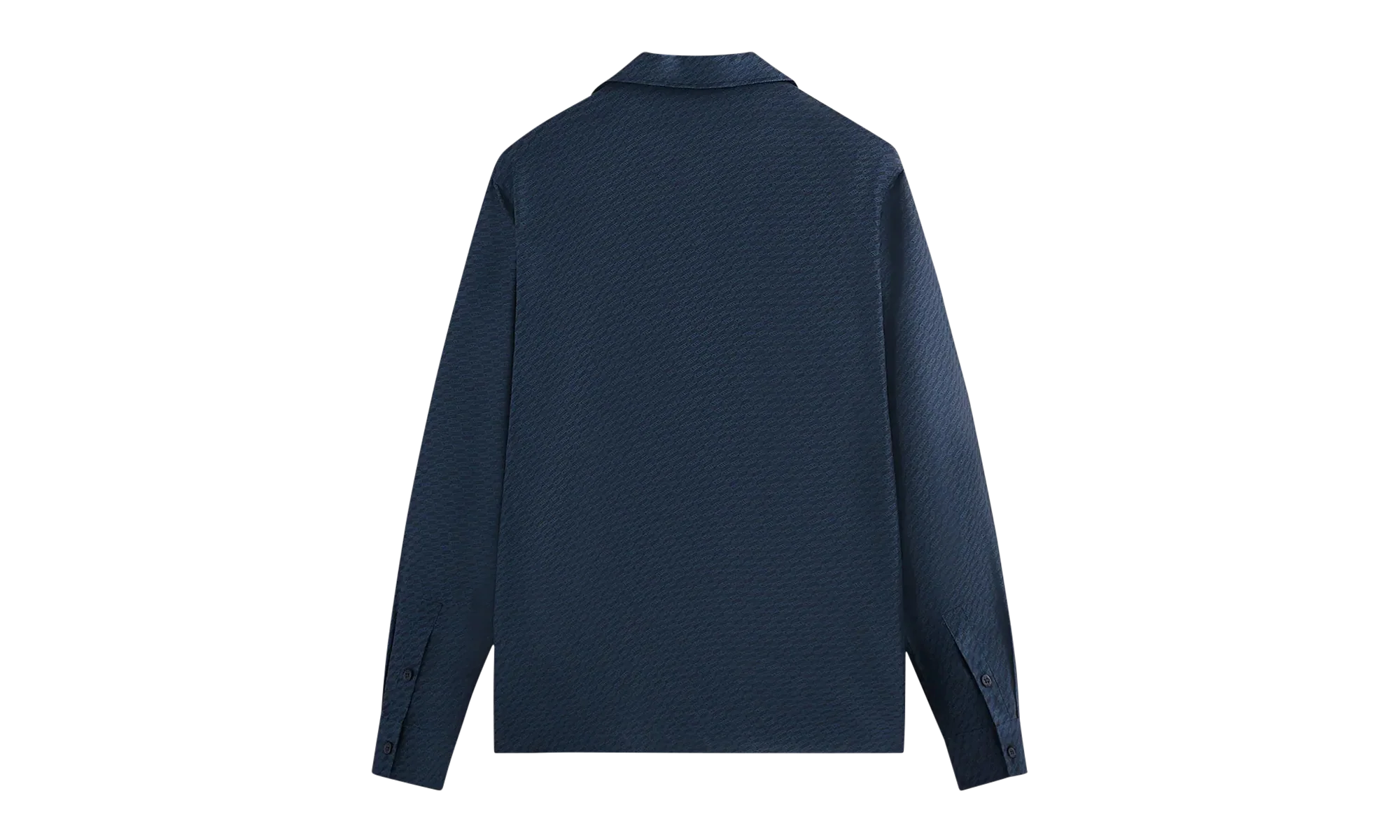 Monogram Silk Long-Sleeve Thompson Camp Shirt "Nocturnal" KHM031515 413