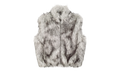 Fake Fur Reversible Vest "White" 12115616 WHIT
