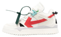 Midtop Sponge Sneaker "White Red" OMIA234S23LEA0010125