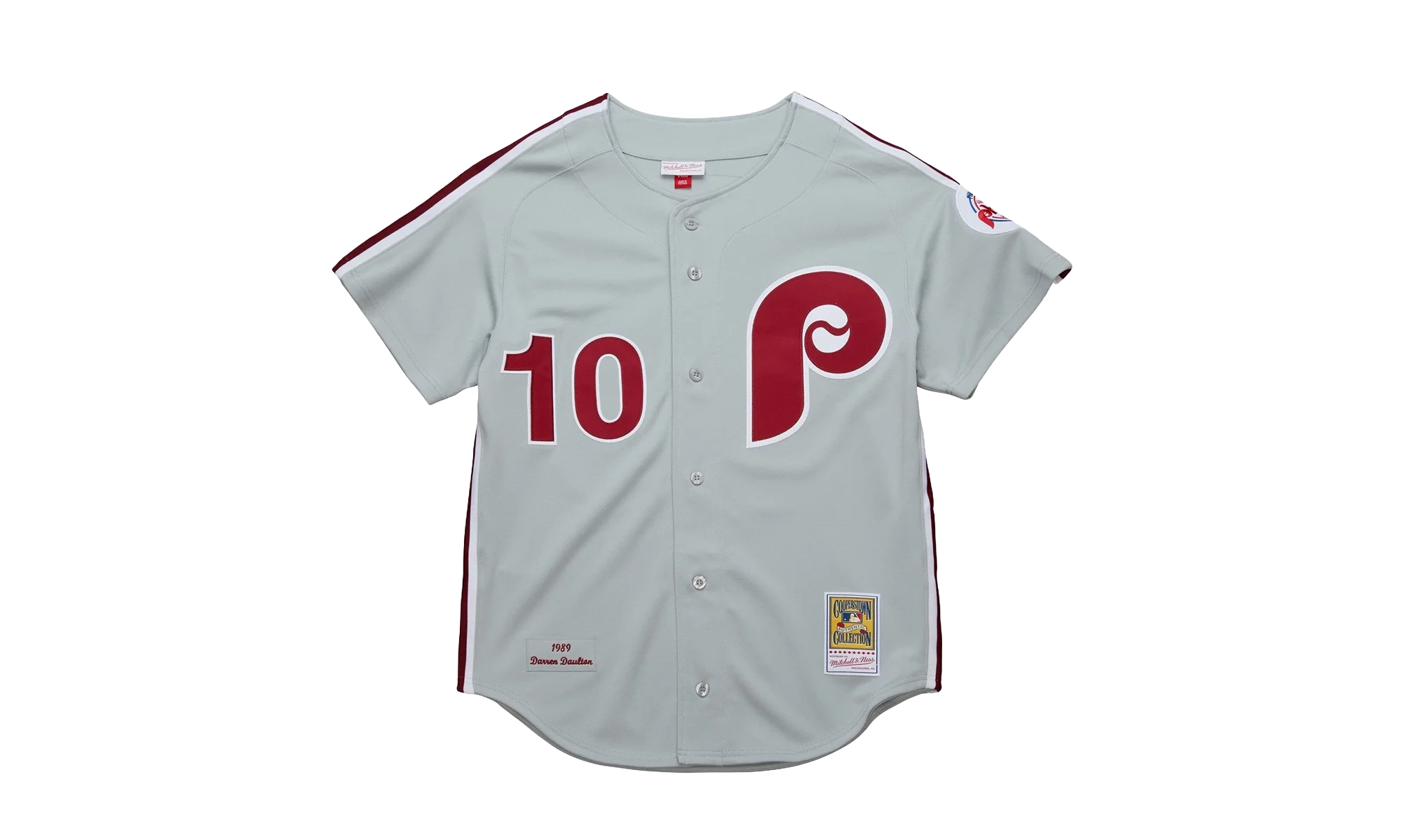 MLB Darren Daulton Jersey "1989 Philadelphia Phillies - Chrome" AJY17192 PPH89DDACHRM