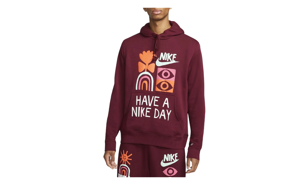 Sportswear French Terry Pullover Hoodie "Dark Beetroot" DQ4171 638
