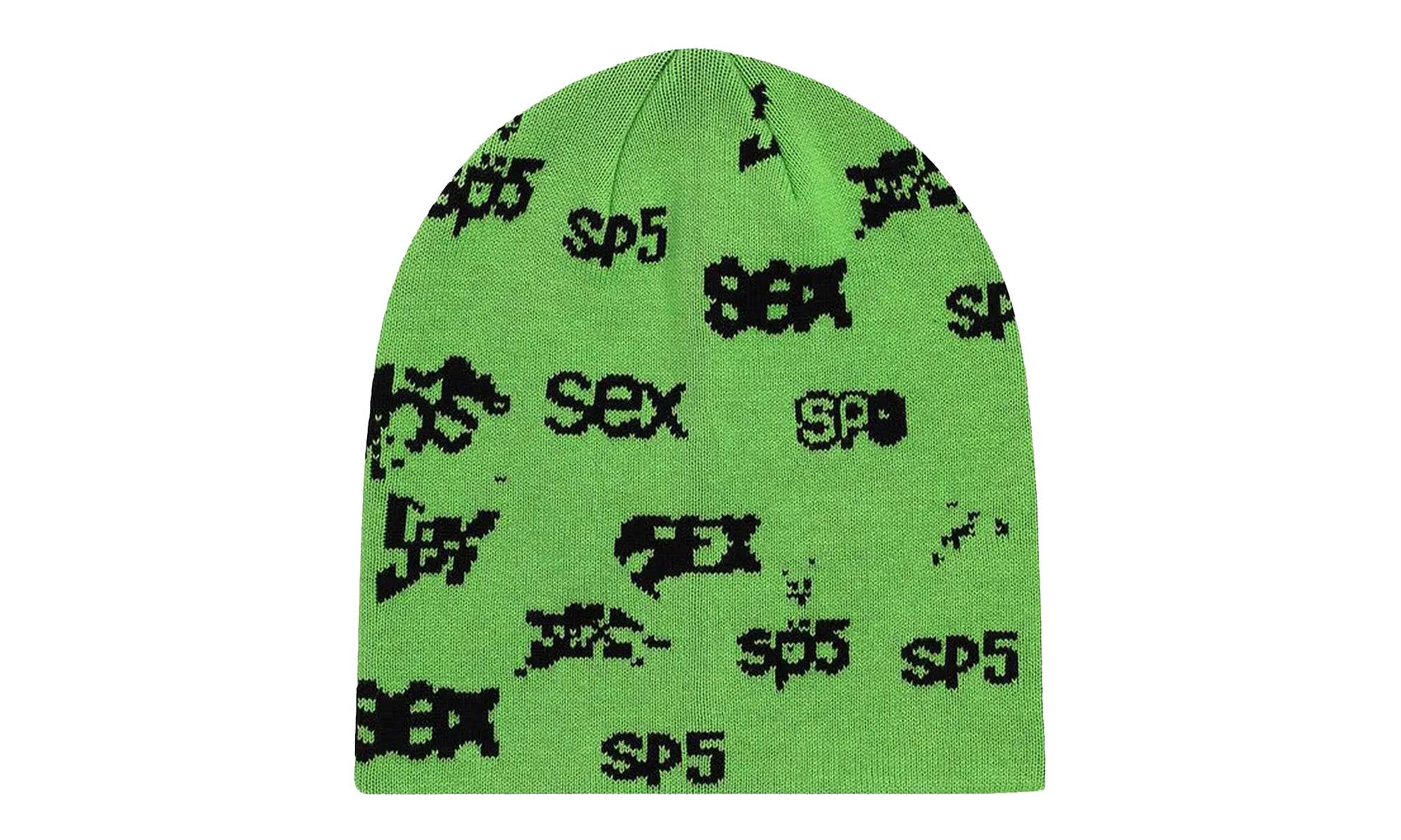 Sex Skully Beanie "Slime Green" SP5der344