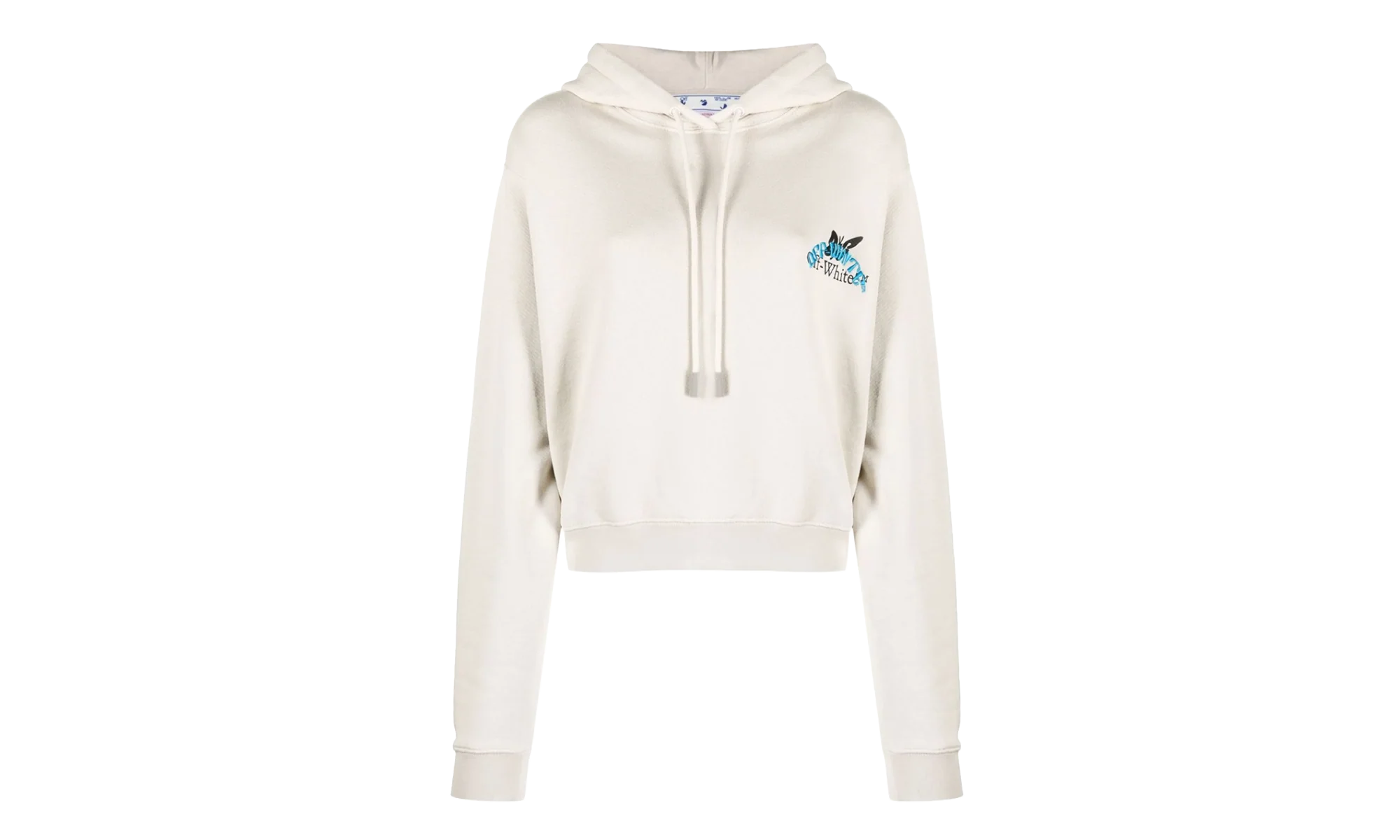 Butterfly Embroidered Hoodie WMNS "Beige" OWBB16S23JER0040944