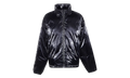 Ripstop Nylon Puffer Jacket "Metallic Black" 202HO258181F