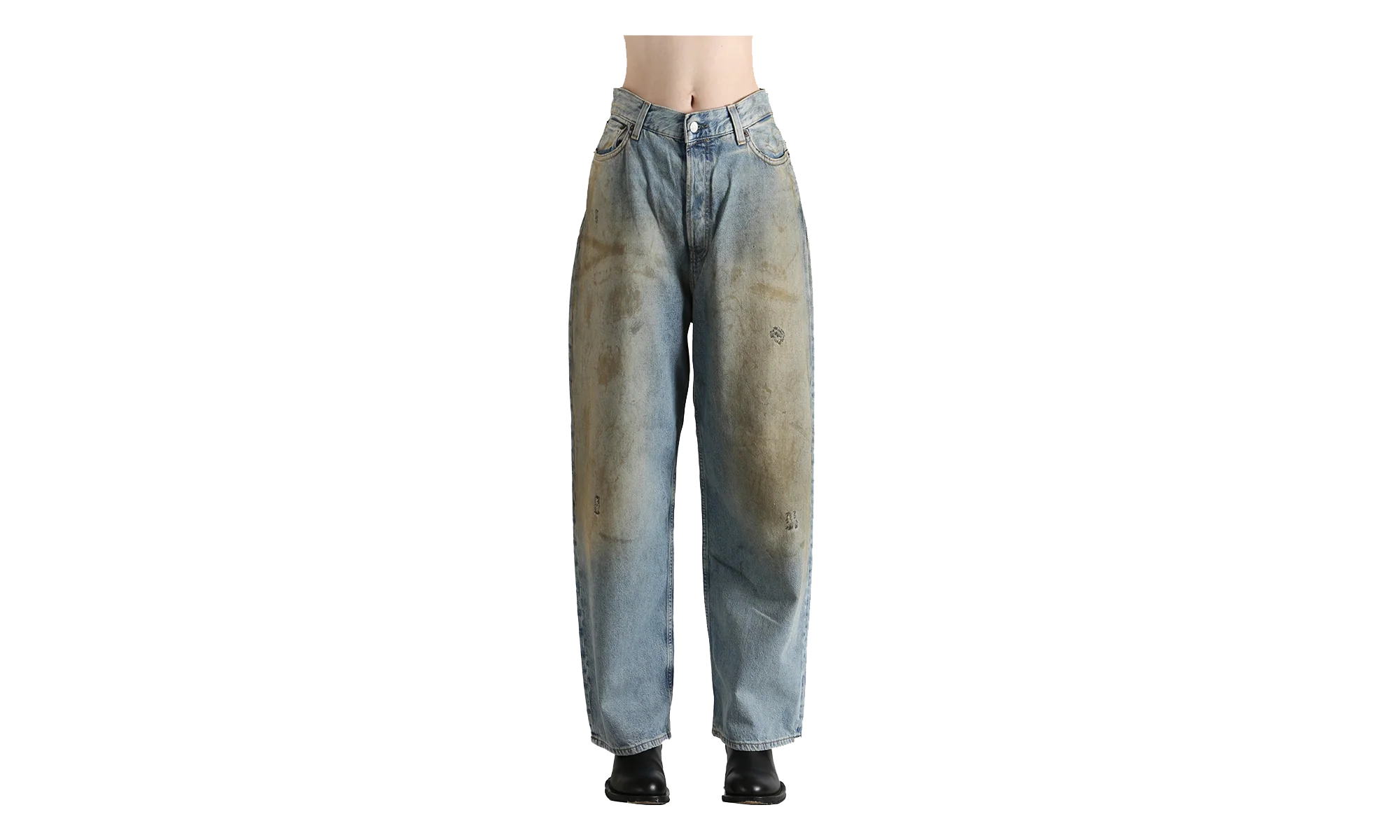 2023 Loose Fit Jeans WMNS "Mid Blue" ACNE STUDIOS 2023 U PENICILLIN