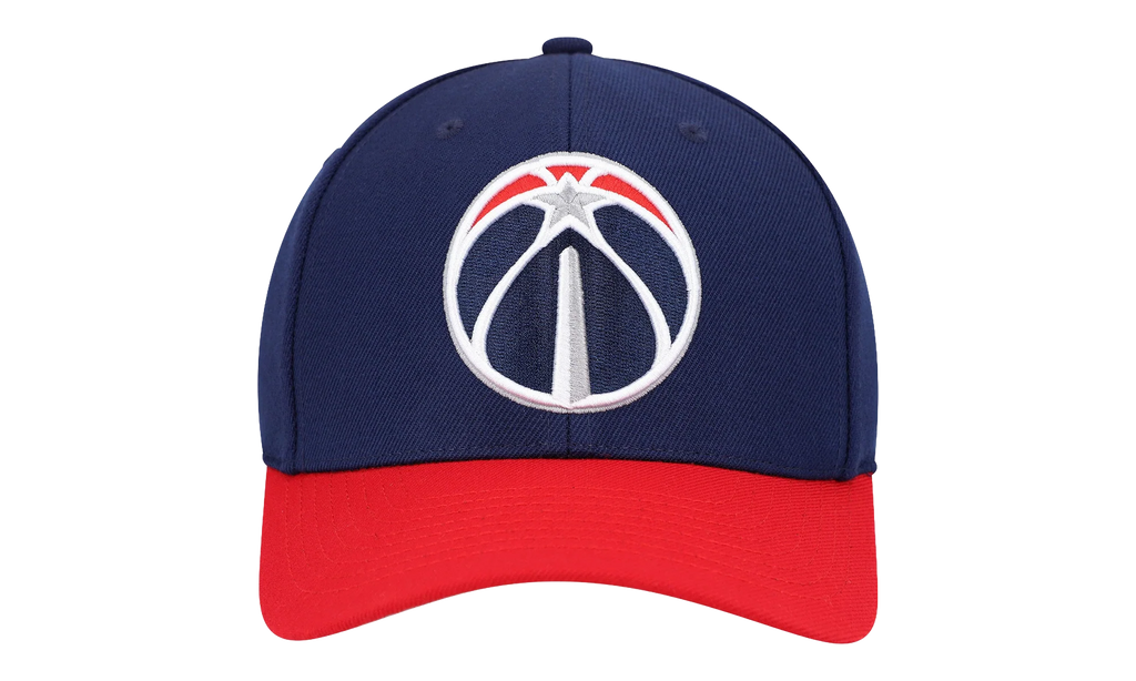 NBA Team 2 Tone 2.0 Stretch Snapback Cap "Washington Wizards - Navy / Red" HHSS3265 WWIYYPPPNYRD